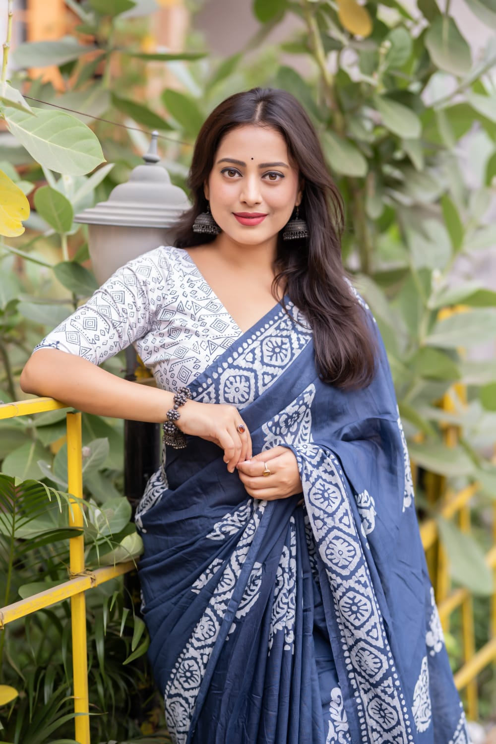 Linen Saree