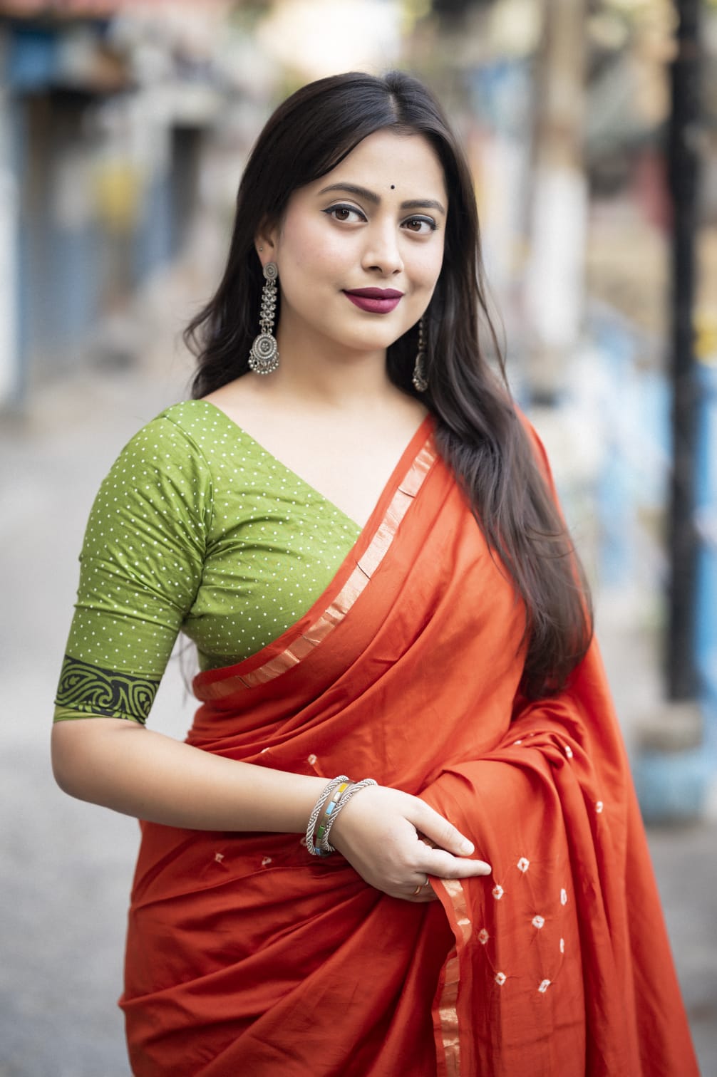 Pure Ajrakh Sarees