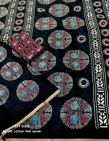 Ak-529 Ajrakh Cotton