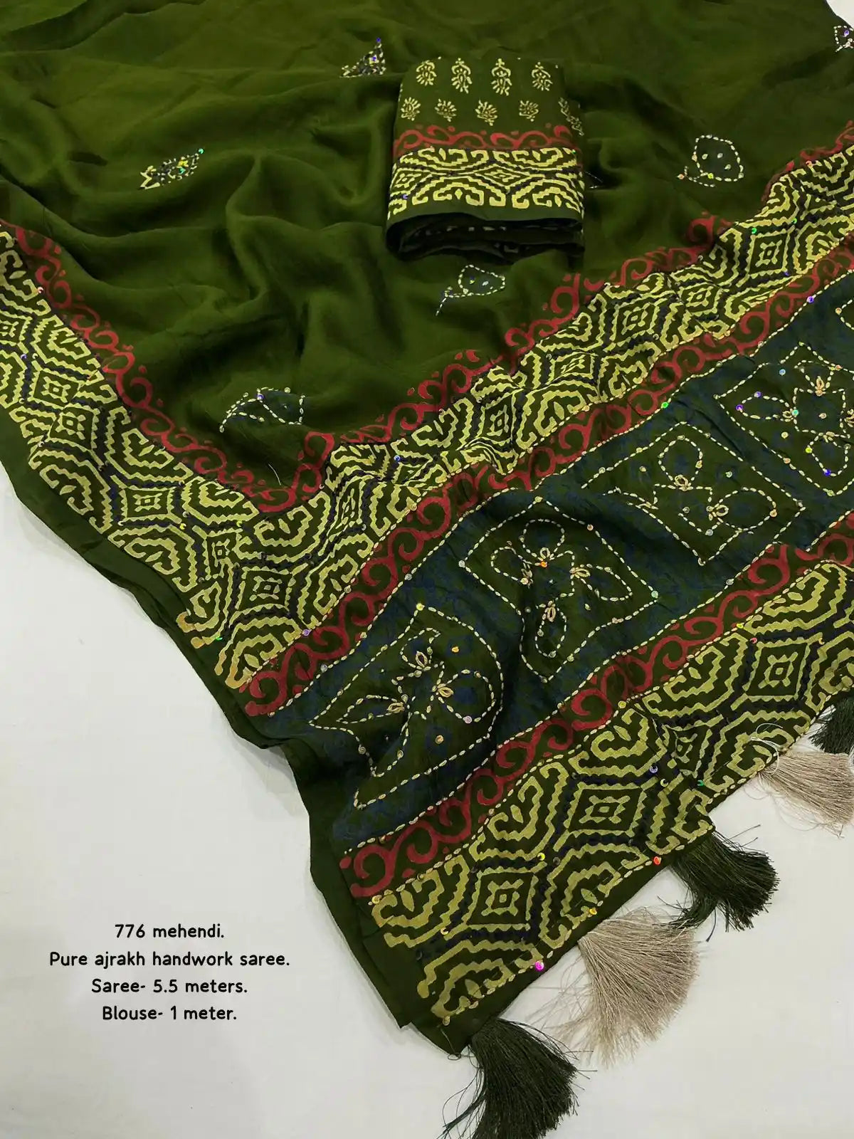 Ak- 776 ajrakh handwork
