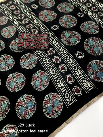 Ak-529 Ajrakh Cotton