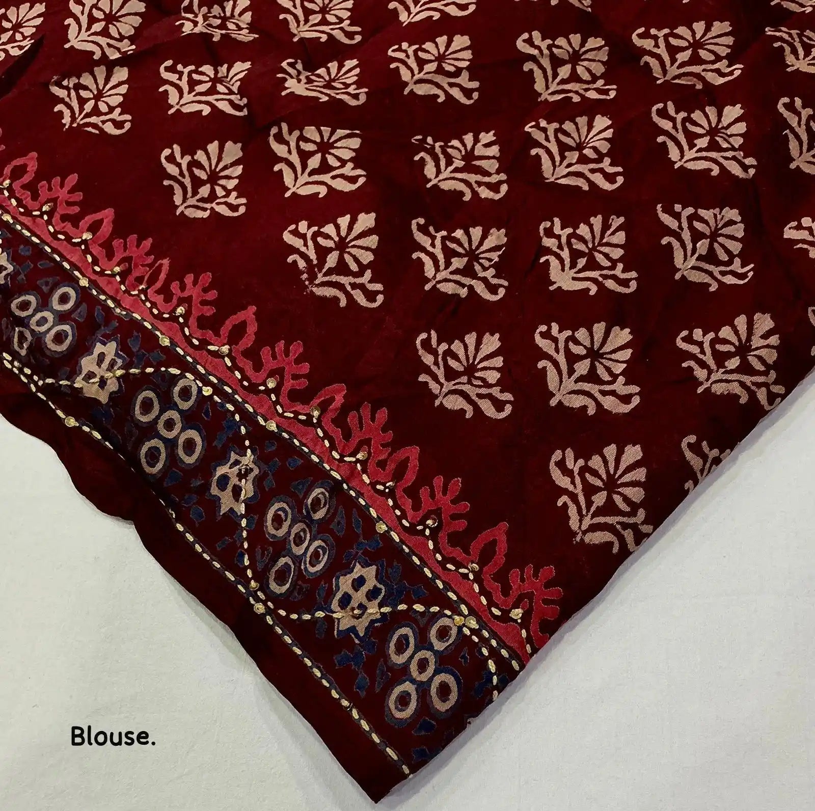 Ak- 781 ajrakh handwork