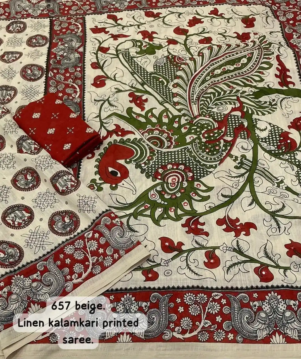 Ak- 657 linen kalamkari
