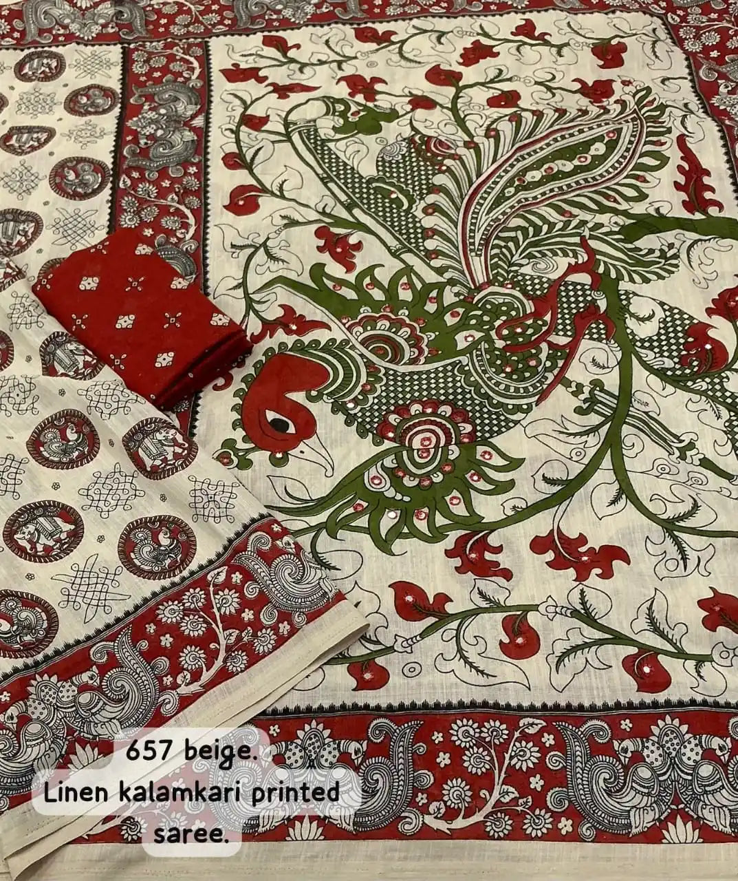 Ak- 657 linen kalamkari