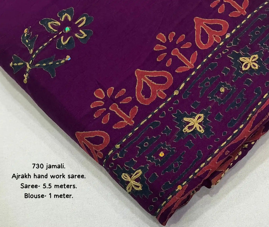Ak- 730 ajrakh handwork