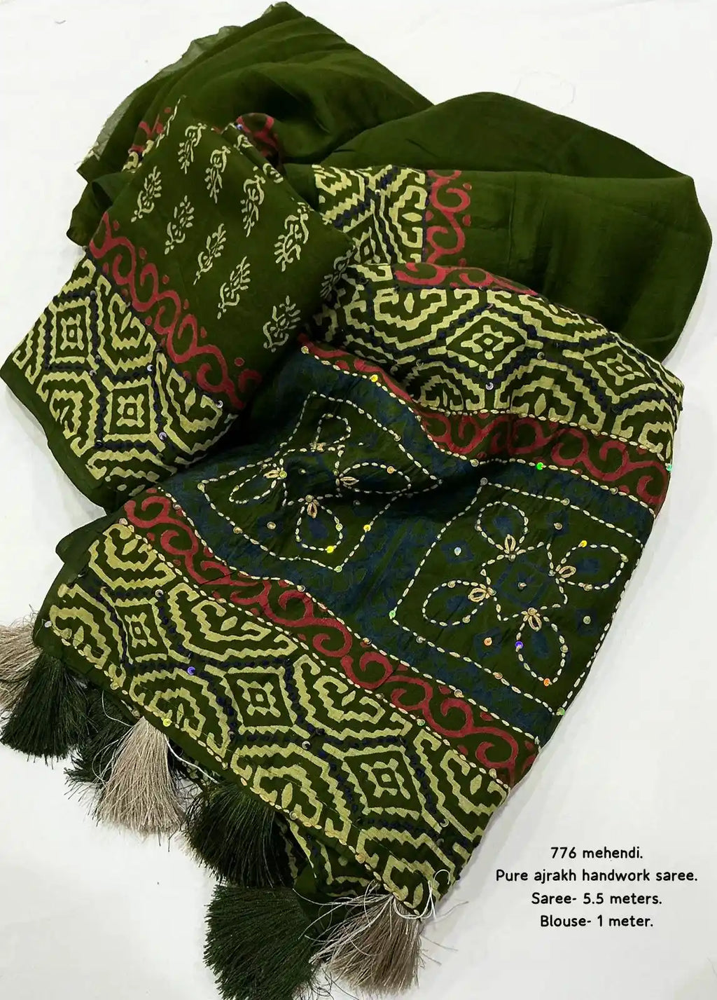 Ak- 776 ajrakh handwork