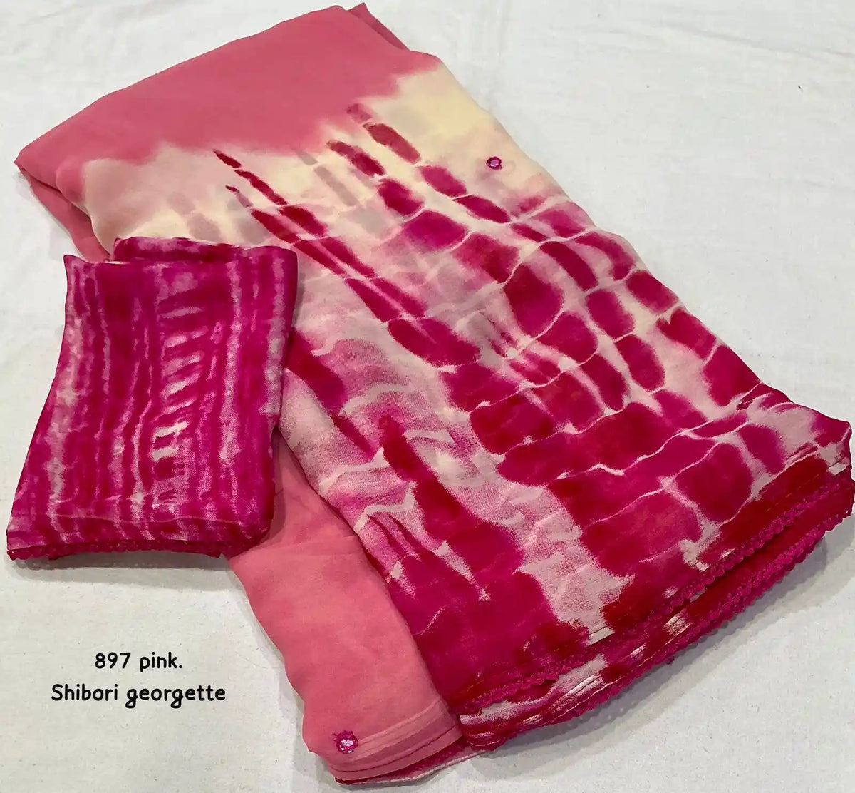 Ak- 897 shibori georgette