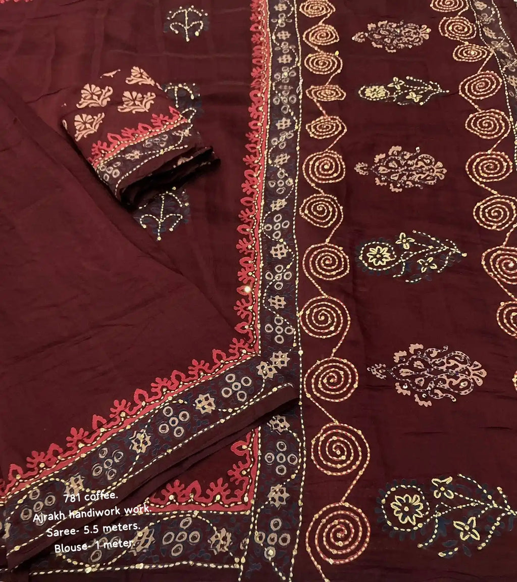 Ak- 781 ajrakh handwork