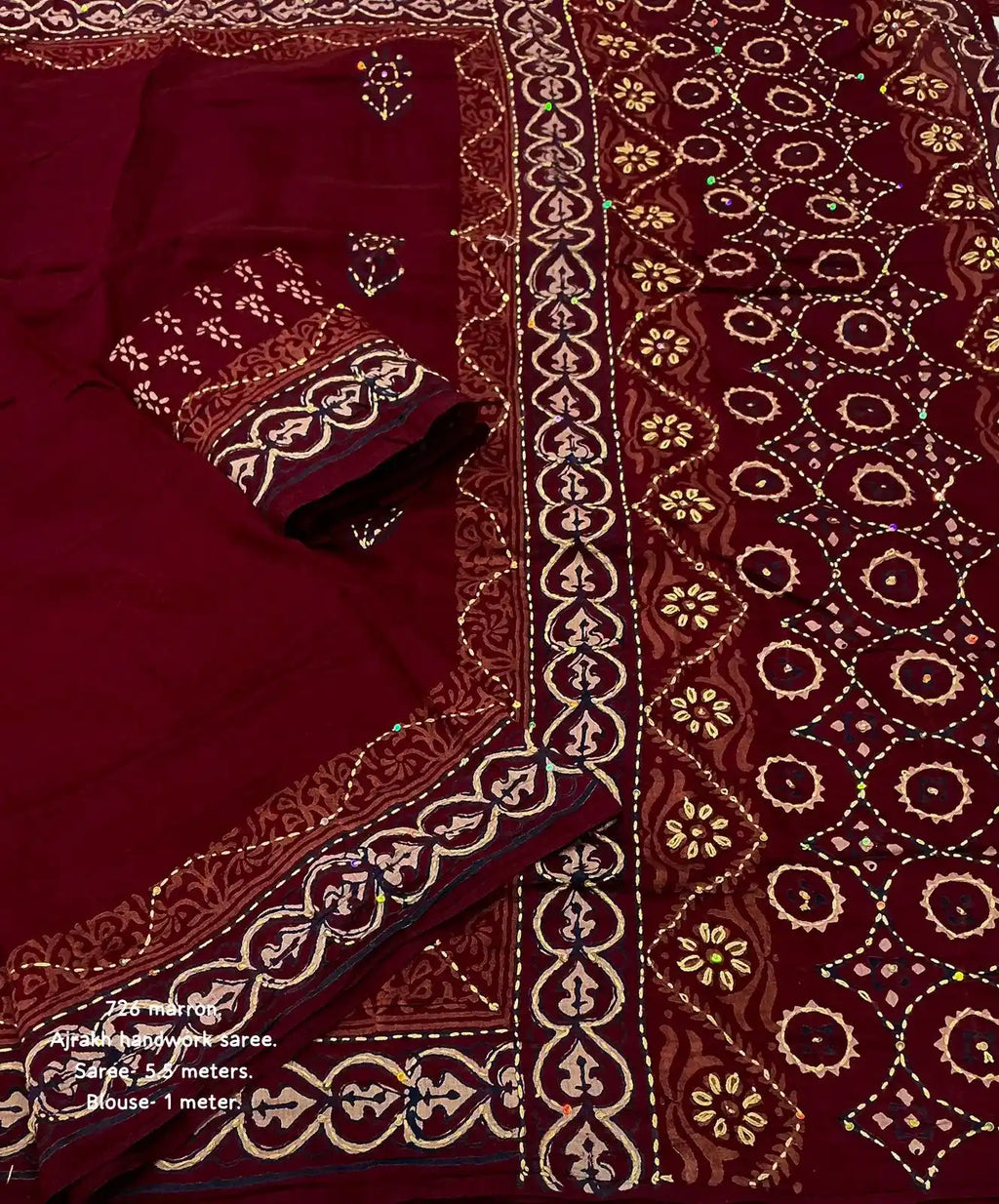 Ak- 726 ajrakh handwork