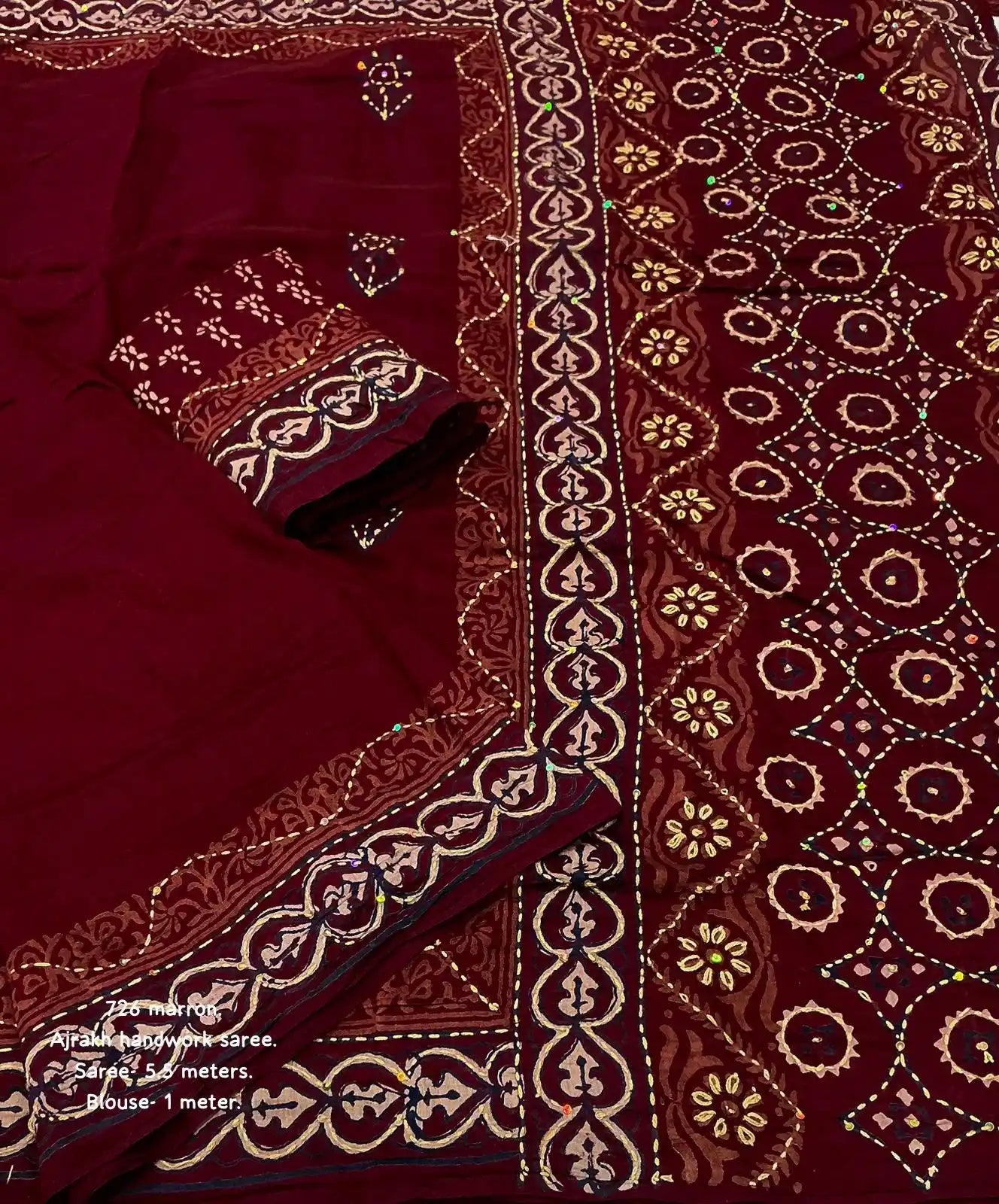 Ak- 726 ajrakh handwork