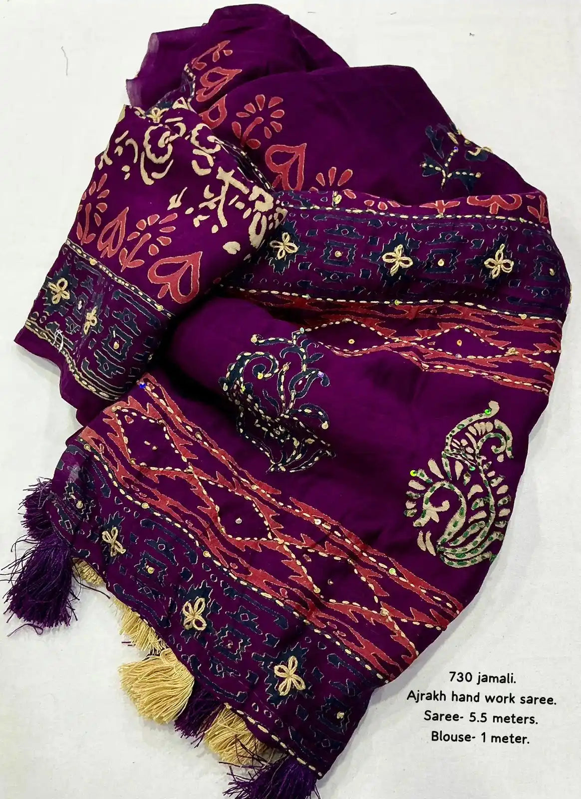 Ak- 730 ajrakh handwork