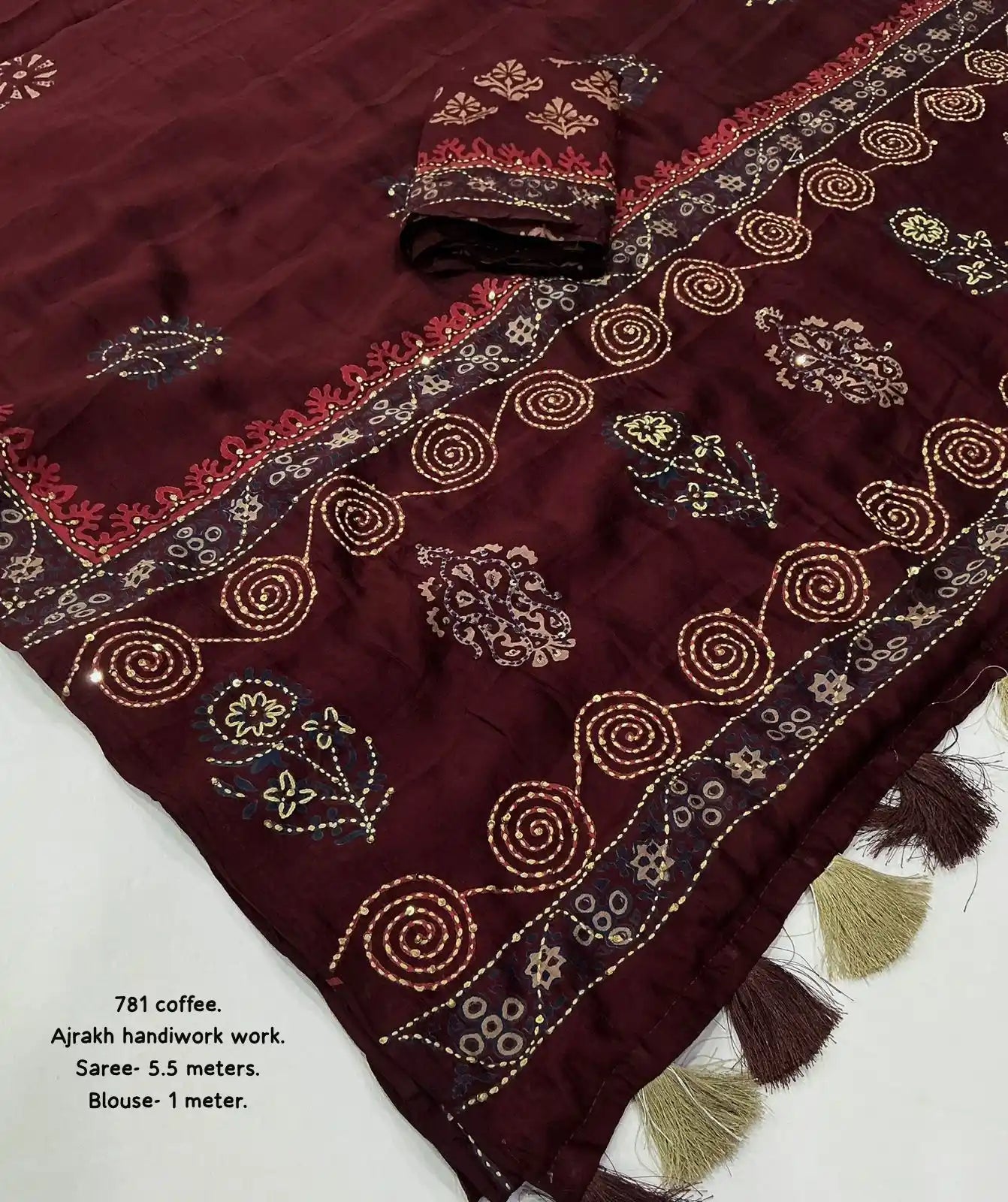 Ak- 781 ajrakh handwork