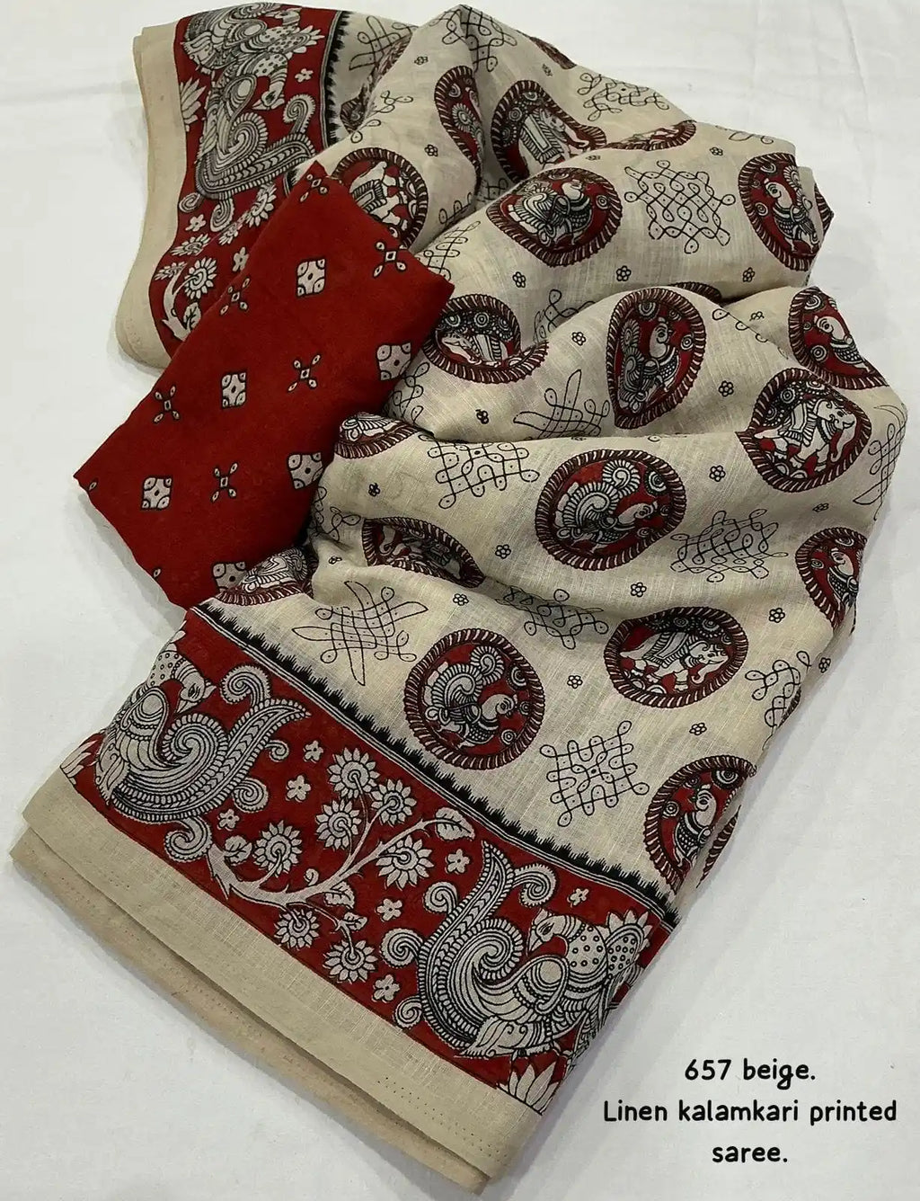 Ak- 657 linen kalamkari