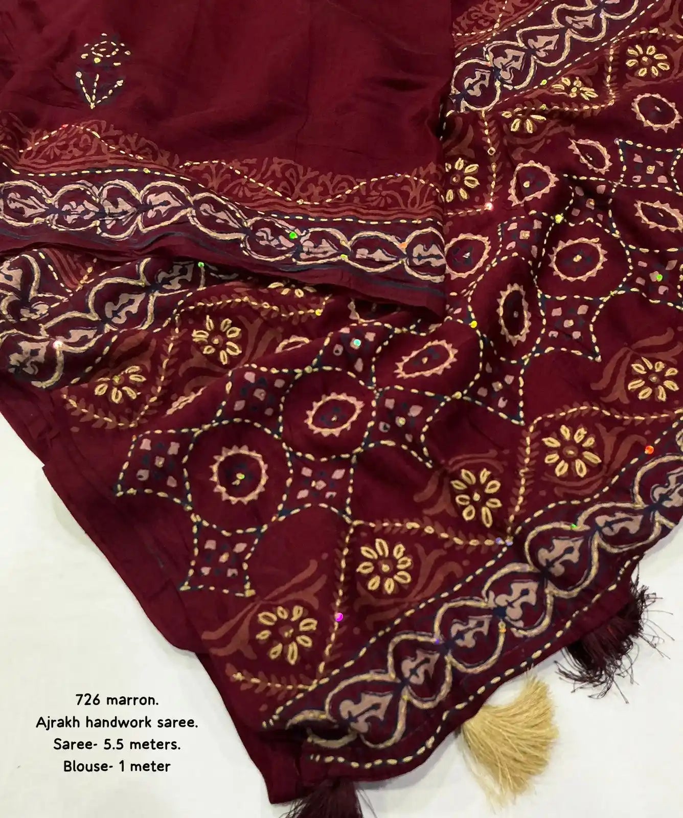 Ak- 726 ajrakh handwork