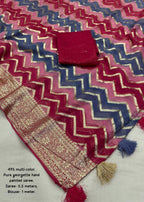 Pure georgette hand painted saree.