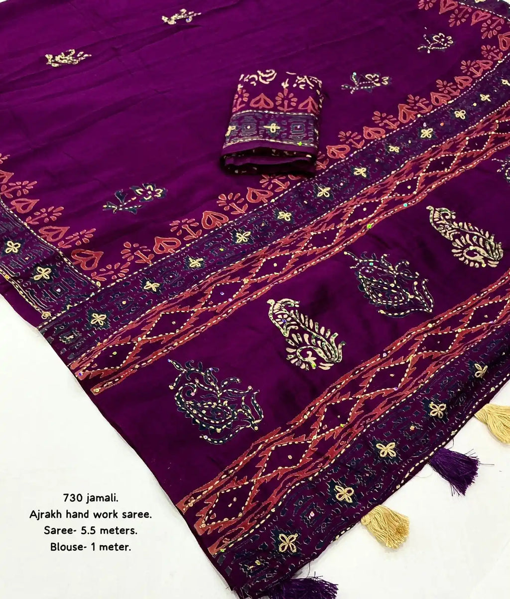 Ak- 730 ajrakh handwork