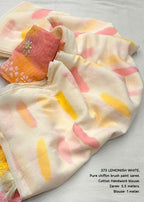 Pure chiffon spray print