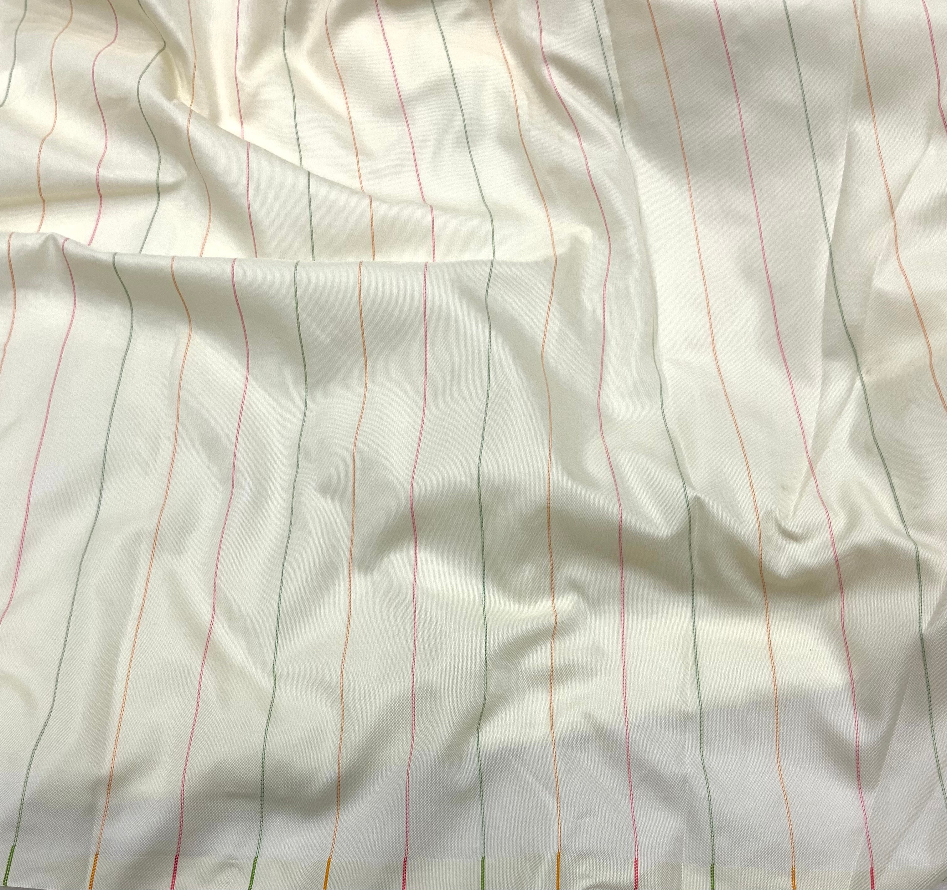 Multicolor silk saree