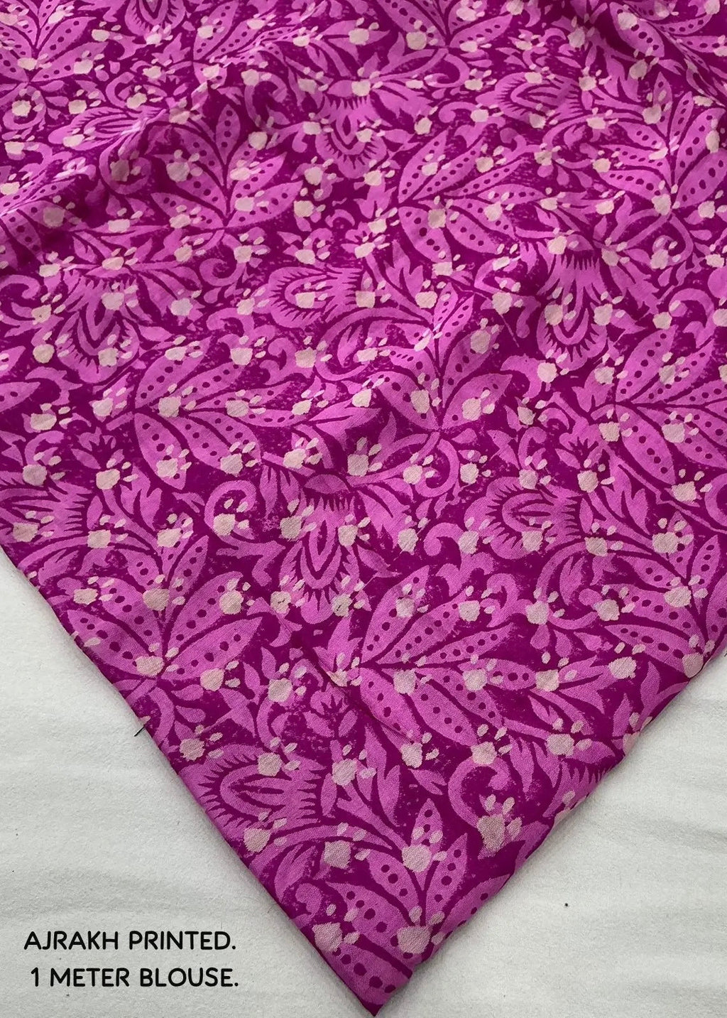 Pure chiffon saree.