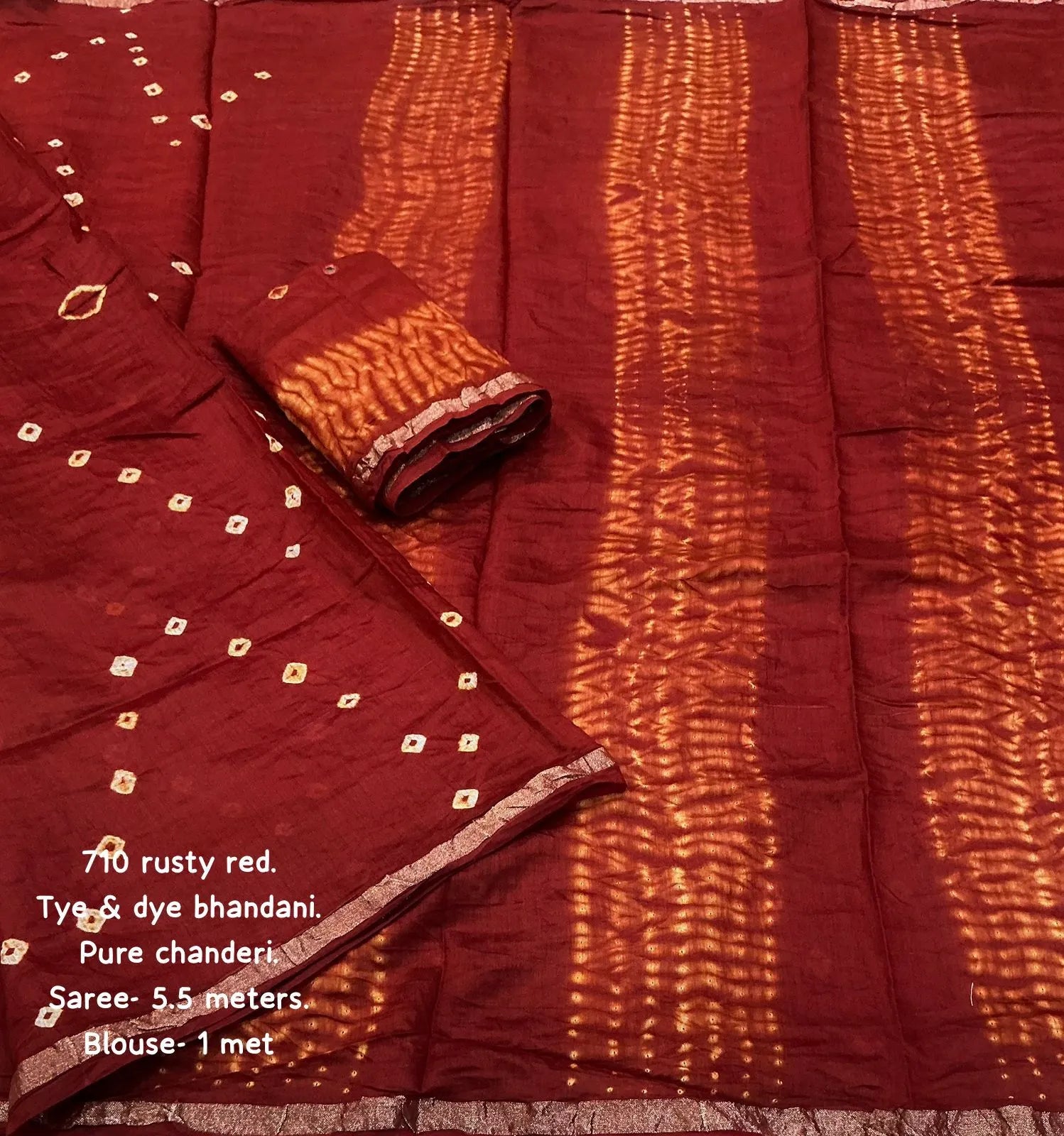 rusty red