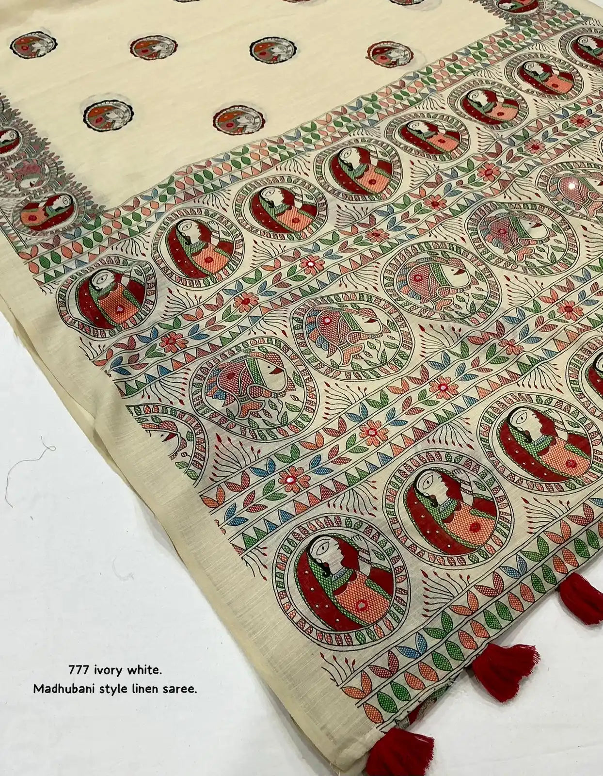 Ak- 777 madhubani linen