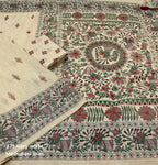 Ak- 871  madhubani linen
