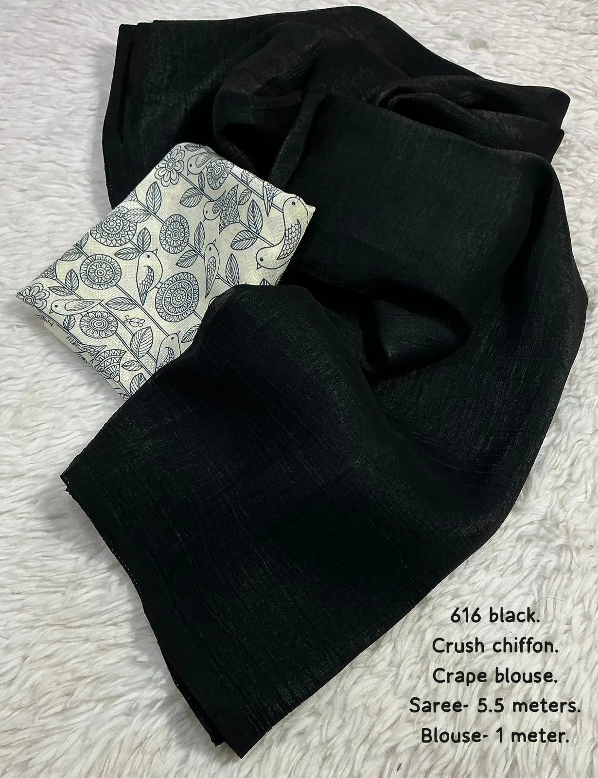 Ak- 925 crush chiffon