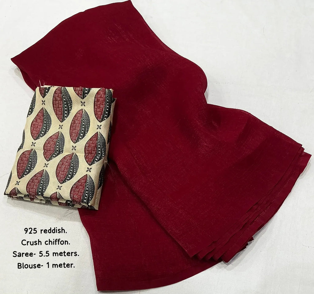 Ak- 925 crush chiffon