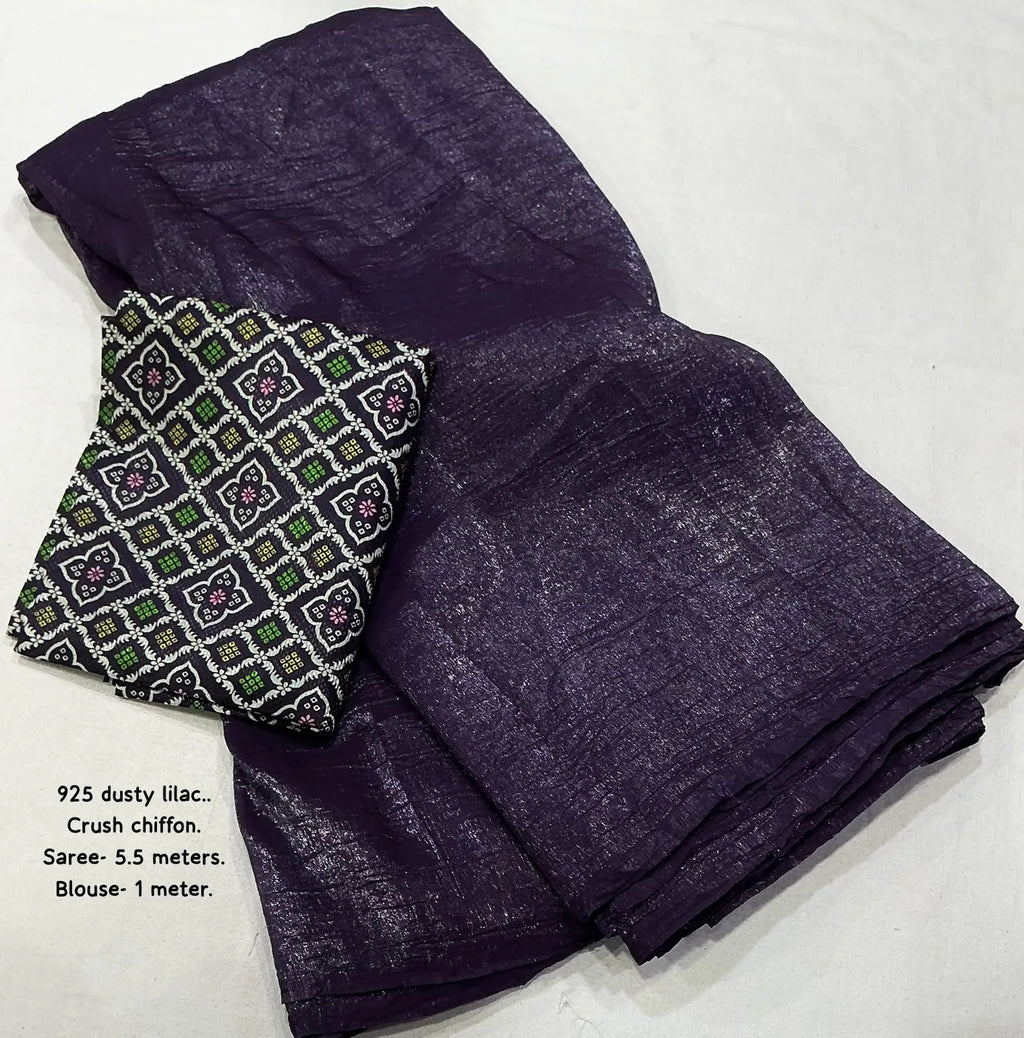 Ak- 925 crush chiffon