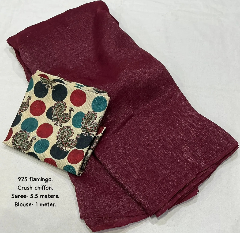 Ak- 925 crush chiffon