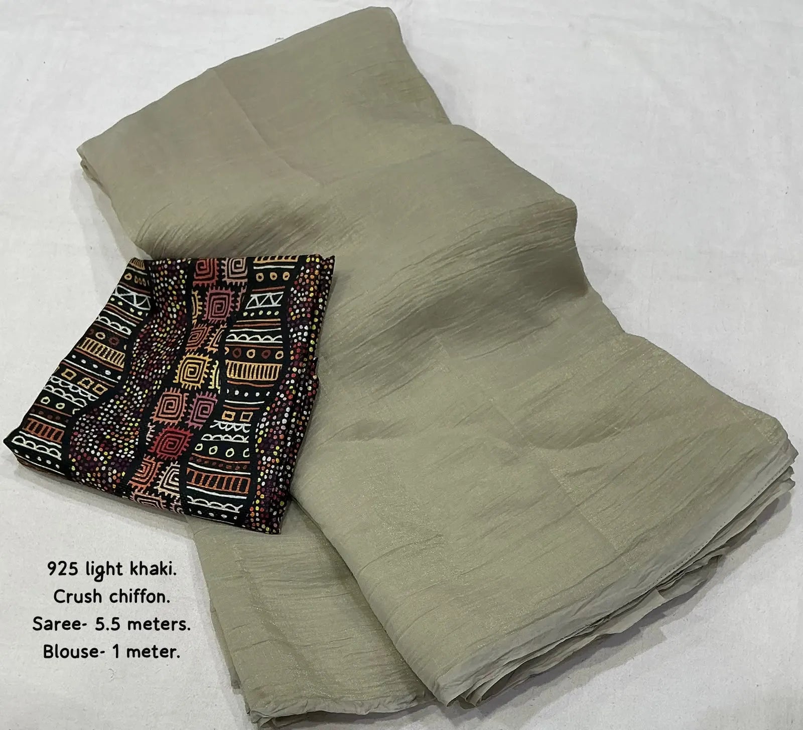 Ak- 925 crush chiffon