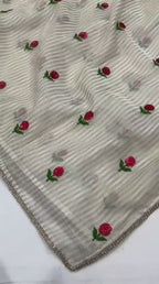 Ak - 968 Zari Chiffon